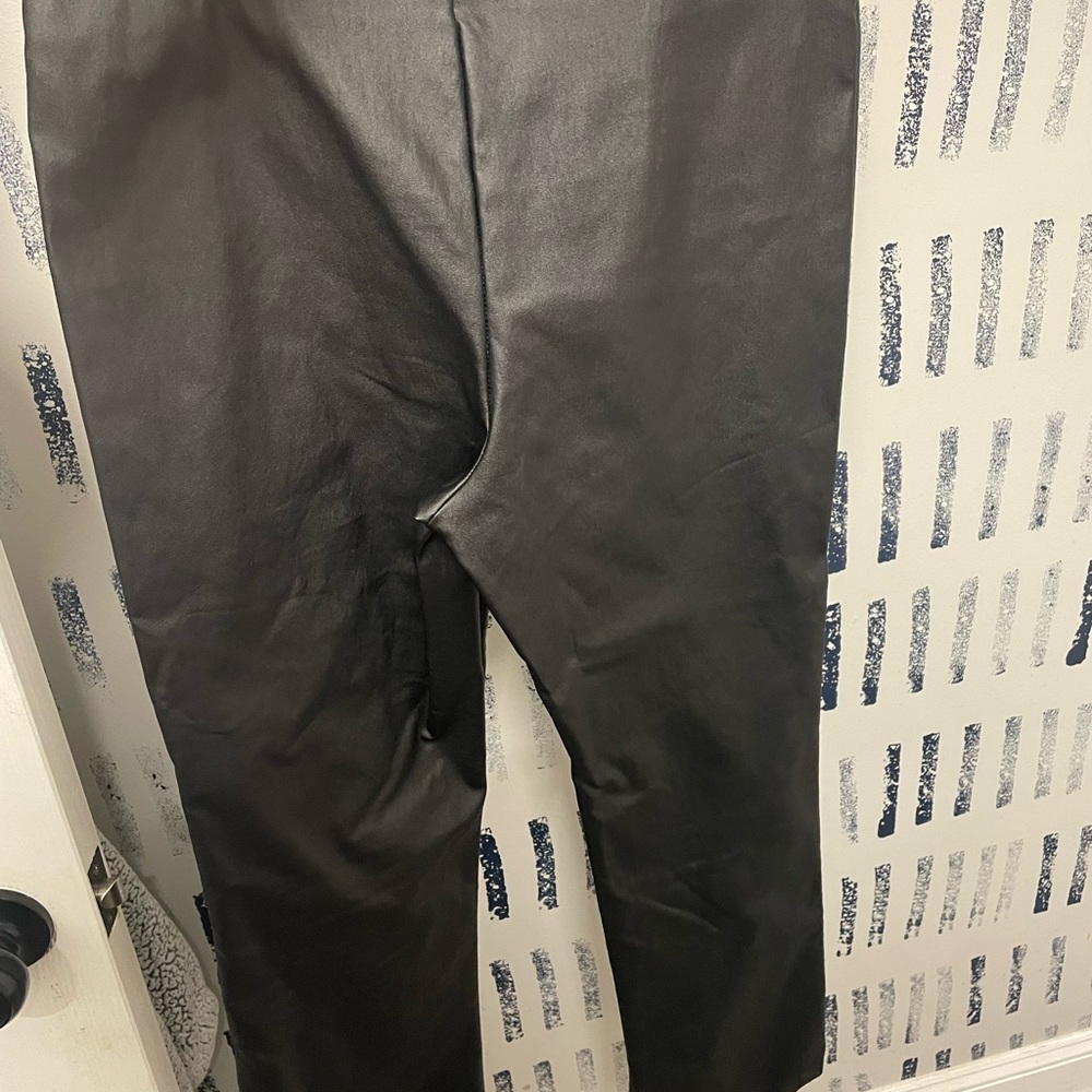Altar’d State faux leather straight leg pants